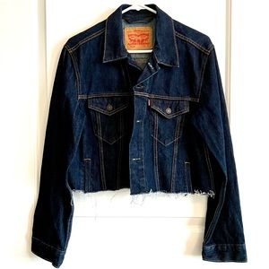 Levi’s Cropped Denim Jacket